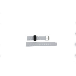 Watch strap Ice Watch SI.WK.S.S.11 Silicone White 17mm