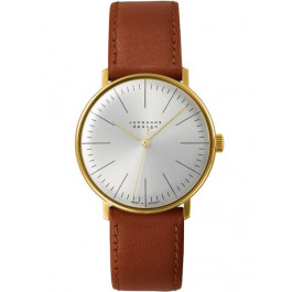 Watch strap Junghans 027/5703.00 Leather Light brown