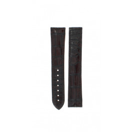 Watch strap Omega 13093412299001 / 032CUZ005733 Crocodile skin Bordeaux 20mm