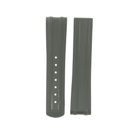 Watch strap Omega 032Z017214.GREEN DPL 1 CATCH S Rubber Black 20mm