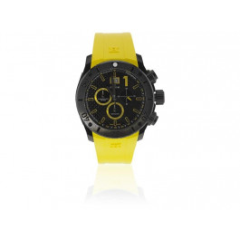 Edox watch strap 10020 37N NJ2 Rubber Yellow