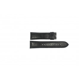 Esprit watch strap ES100981-40 Leather Black 24mm + black stitching