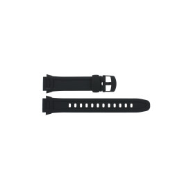 Watch strap Casio W-756-1AV / 10287400 Plastic Black 18mm