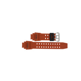Watch strap Casio GA-1000-4A Plastic Orange 16mm
