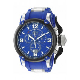 Invicta watch strap 12440.01 Rubber Blue