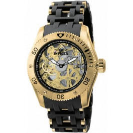 Watch strap Invicta 1261.01 Plastic Black