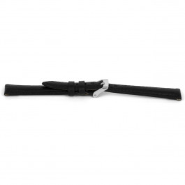 Watch strap Universal E146 Leather Black 16mm