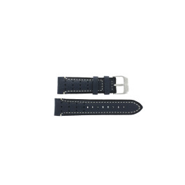 Watch strap Lotus 15645-2 Leather Blue 23mm