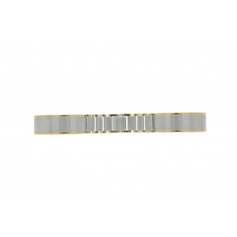 Watch strap 16BI Metal Silver 16mm
