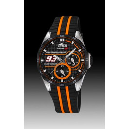 Watch strap Lotus 18260-1 Plastic Black 17mm