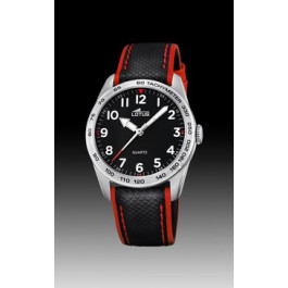 Watch strap Lotus 18276-3 Leather Black 18mm