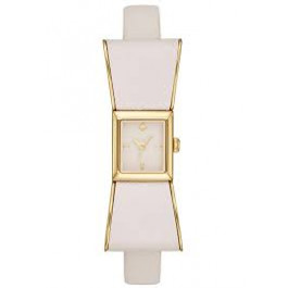 Watch strap Kate Spade New York 1YRU0898 Leather Beige 10mm
