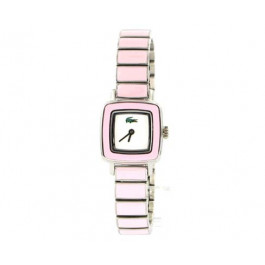 Watch strap Lacoste 2000371 / LC-07-3-19-0070 Steel Pink 11mm