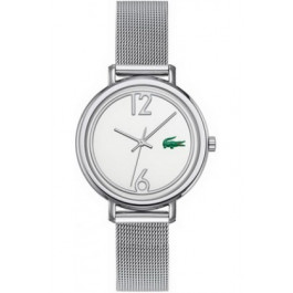 Lacoste watch strap 2000538 / LC-33-3-14-2200 Metal Silver 14mm