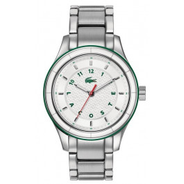 Lacoste watch strap 2000743 / LC-66-3-29-2405 Metal Silver 18mm
