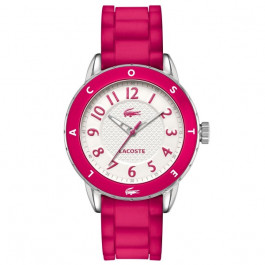 Lacoste watch strap 2000746 / LC-54-3-29-2401 Rubber Red 18mm