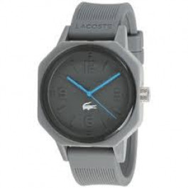 Lacoste watch strap 2010692 / LC-70-1-47-2430 Silicone Grey 20mm