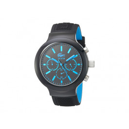 Lacoste watch strap 2010812 / LC-61-1-29-2600 Rubber Black 16mm