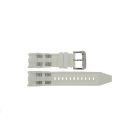 Watch strap Invicta 20290 Rubber White 26mm