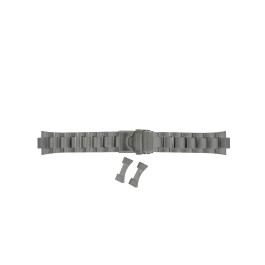 Watch strap Seiko 7S36-01E0 / SKZ209J1 / 3319JG Stainless steel Steel 22mm