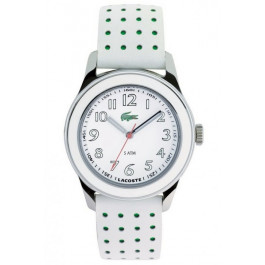 Watch strap Lacoste 2000485 / LC-11-3-18-0132 Leather White 20mm