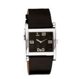 Watch strap Dolce & Gabbana 3719240462 Leather Black 21mm