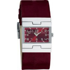 Watch strap Dolce & Gabbana 3719251493 Leather Bordeaux 25mm