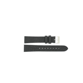 Watch strap Universal 41698-01-22 Vegan Pineapple Black 22mm
