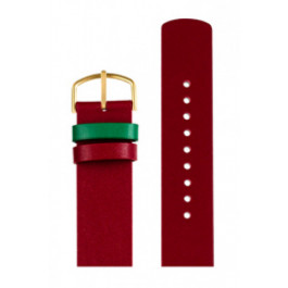 Watch strap Picto 4320MG Leather Red 20mm