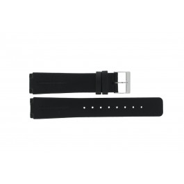 Watch strap Skagen 433LSLB / SCREW NO PINS Leather Black 20mm