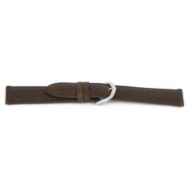 Watch strap Universal D444 Leather Brown 14mm