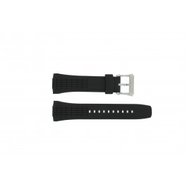 Watch strap Seiko 7T84-0AA0 / SPC007P1 / 4LJ7MBR Rubber Black 26mm