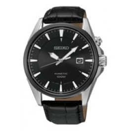Watch band Seiko 5M62-0DB0 / SKA569P2 / L00F014J0 Leather 22mm