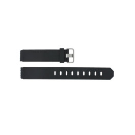 Watch strap Jacob Jensen 712 / 732 / 742 / 743 / 640 / 641 / 660 / 662 / 680 / 681 Rubber Black 17mm