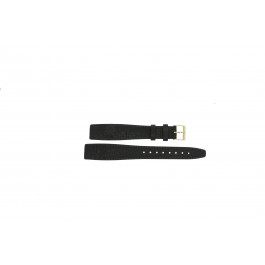 Watch strap Universal 601R.01 Leather Black 14mm