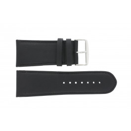 Watch strap Universal 61215B.10.28 Leather Black 28mm