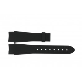 Watch strap Edox 62005-357N Silicone Black 17mm