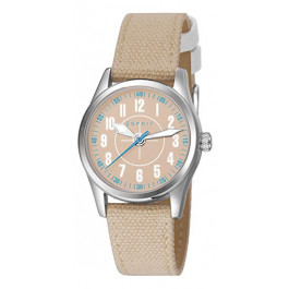 Watch strap Esprit ES103444007 Leather Beige 16mm