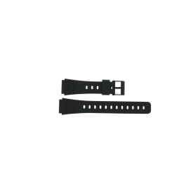 Watch strap Casio JC-30 / W-59 / W-64 / W-85 / 71604816 Plastic Black 18mm
