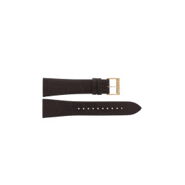 Watch strap Seiko SKP398P1 / 7N39-0CA0 / L0G0012P0 Leather Brown 24mm
