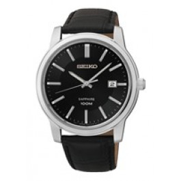 Watch strap Seiko 7N42-0GA0 / SGEH19P1 / L0CL011J0 Leather 21mm