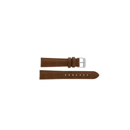 Watch strap Universal 805R.03.18 Leather Cognac 18mm