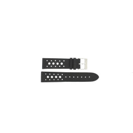 Watch strap Universal 828.01.24 Leather Black 24mm