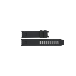 Watch strap Omega 98000085 / 2254.50 Rubber Black 20mm