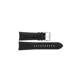 Watch strap Armani AR0428 Leather Black 24mm