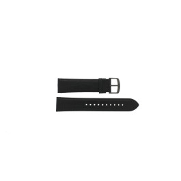 Watch strap Armani AR0368 Leather Black 22mm