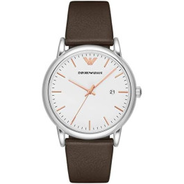 Watch strap Armani AR11103 Leather Brown 22mm