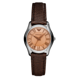 Watch strap Armani AR1713 Leather Brown 14mm