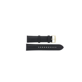Watch strap Armani AR1917 / Luigi XLarge Leather Black 22mm