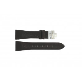 Watch strap Armani AR2019 Leather Brown 24mm